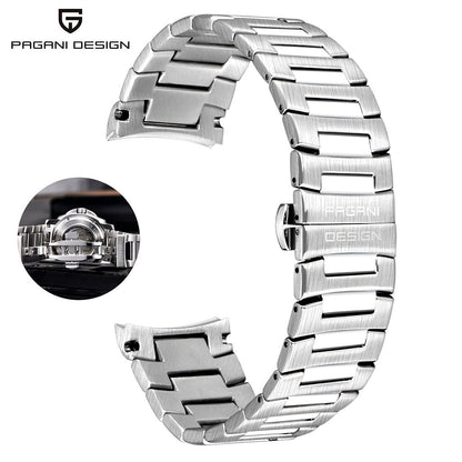 Pulseira Relógio Pagani Design Aço 316L 24mm x 220mm